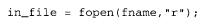 Instead of using an actual file name in an fopen ( ) function call, a character variable can be used...-1