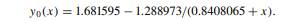 A simple approximation to the square root of a number x in the interval [1/16, 1) is the function...