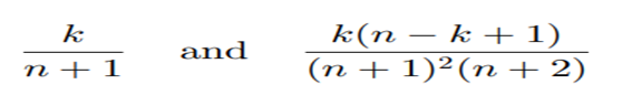 In Problem 9, show that for 1 = k = n, the mean and variance of F(x(k)) are respectively