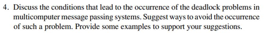 Repeat Problem 4 considering the starvation problem instead.