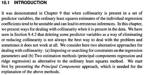 From your analysis of the Longley and RaId data sets, do you observe the sort of problems pointed...