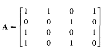 Let A be the matrix Find the products A 2 and A (2).