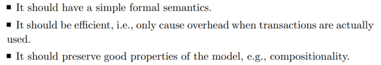 (research project) Transactional computation model. Extend the shared-state concurrent model of this...