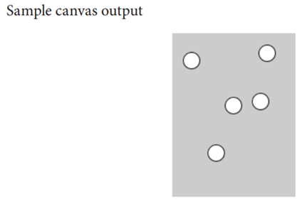 Write a program to do the following: (a) Set the canvas size to 150 pixels by 200 pixels. (b)...-2