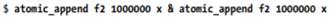 This exercise is designed to demonstrate why the atomicity guaranteed by opening a file with the...-3