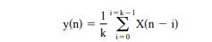 Consider the simple sliding average filter for a general sampling rate of 1000 Hz. This filter is a...-1