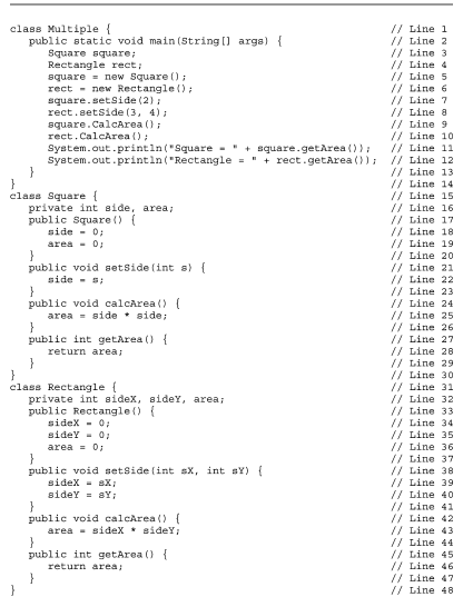 Using the array intArray described in the previous exercise, write a code segment to output all the...