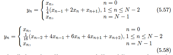 Solve Exercise 5.19 to get some experience with coding a filter and trying it out on a sound. The...-2