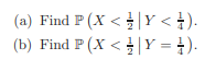 Let X and Y have the joint density function-2