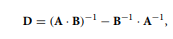 Check numerically the matrix identity To this end, (a) generate two random 2D matrices A and B of...-2