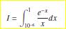 Manipulate the integral using the techniques of section 7.6.2. Specifically, subtract o ff the...