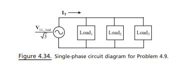 A three-phase generator is rated 12.5 kV and 800 kVA. The generator operates with a line voltage of...