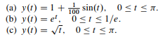 Compute a constant approximation, using the least squares method, for the following functions:...-1