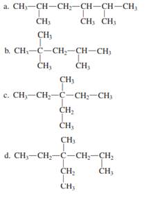 Give the IUPAC name for each of the following alkanes. 2. Give the IUPAC name for each of the...-2