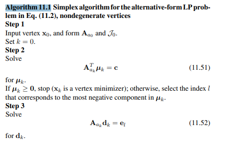 (a) Develop a MATLAB function that would implement Algorithm 11.1 without requiring a feasible...-3