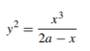 By carefully investigating the parameterization of the folium of Descartes above, decide why the...