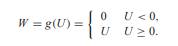 The input voltage to a rectifier is a random variable U with a uniform distribution on [-1, 1]. The...