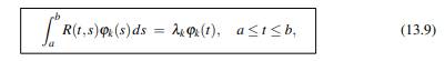 If (?k, ? k ) and (? m , ? m ) are eigenpairs satisfying (13.9), show that if ?k ?m then ? k and ? m...-2