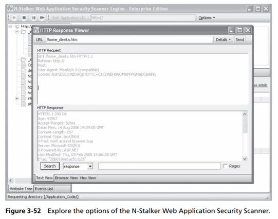 Use N-Stalker Web Application Security Scanner to scan a Web site for vulnerability to Web attacks....