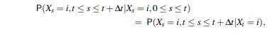 Let T denote the first time a chain leaves state i, Show that given X0 = i, T is conditionally...-4