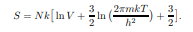What would be the result for the entropy of mixing if we had used the result (6.32) for S instead of...-1