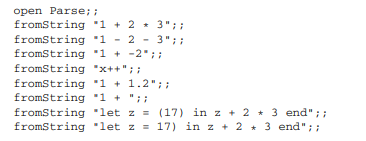 Get expr.zip from the book homepage and unpack it. Using a command prompt, generate (1) the lexer...-2