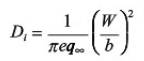 For the special case of an airplane in subsonic steady, level flight, the drag force due to lift, D,...