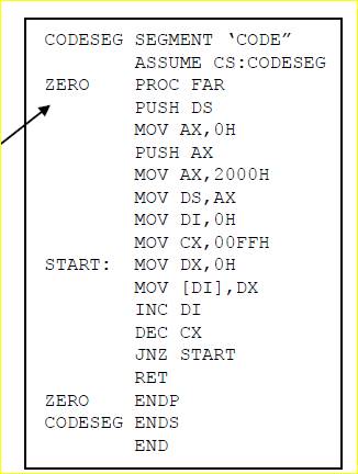 It is customary to use a text editor to write large assembly language programs. The program is saved...