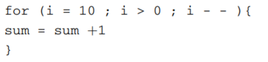 Convert the following flowchart to ARM assembly language. Write a program to add ten numbers from 0...-3