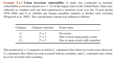 Return to the urban vulnerability study from Example 9.2.2 and view the collection as a standalone...-1