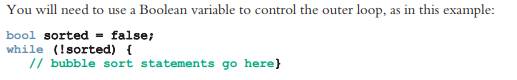 While loops can be used to speed up sorting algorithms. For example, one of the biggest problems...