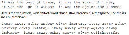 Write a program that reads a text file and creates a pig-latin version of the file. The output...