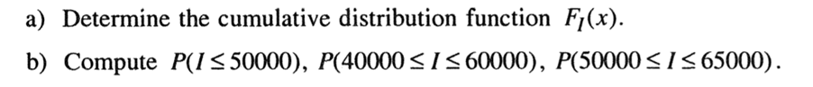 Suppose the uncertainty in the size of a software application i expressed by the probability dencity...-1