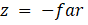 Return to the preceding experiment and flip the near and far values in the projection statement,...-2