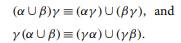 Here we will establish that there is a version of “disjunctive normal form” for regular expressions....-1