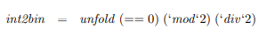 A higher-order function unfold that encapsulates a simple pattern of recursion for producing a list...-2