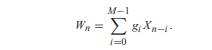 The output Yn of the smoothing filter in Example 11.5 has µY = 1 and autocorrelation function Y n is...-3