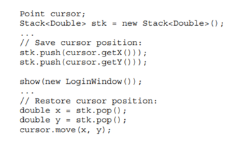 In the following code, Point’s get X and get Y methods return doubles: (a) Find and fix a bug in the...