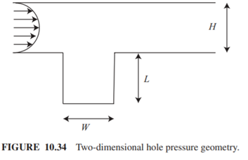 When fluid is flowing between two flat plates and there is a hole or slit in the bottom plate, there...