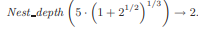 Suppose that u is an explicit algebraic number. Give a procedure Nest depth(u) that gives the...