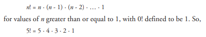 (Factorials) Factorial calculations are common in probability. The factorial of a nonnegative...