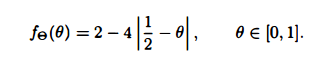 Consider a variation of the biased coin problem in Example 8.4, and assume the probability of heads,...