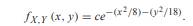 Random variables X and Y have joint PDF What is the constant c? Are X and Y independent?