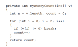 What does the mystery Count method count?