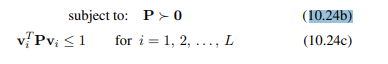 (a) Prove that if P is positive definite, then ln(det P -1 ) is a convex function of P. (b) Prove...