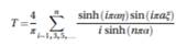 Write commands to calculate the dimensionless steady-state temperatures of a rectangular axb plate...-1