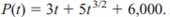 POPULATION It is projected that t months from now, the population of a certain town will be At what...