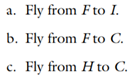 Execute the HPAir algorithm with the map in Figure 7-17 (see Self-Test Exercise 9) for the following...-11