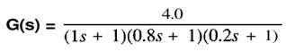 Consider a process with the following transfer function: (a) Tune a P controller to obtain MPH =...