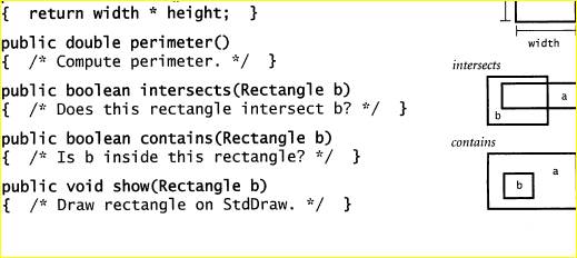 Consider the following data-type implementation for (axis-aligned) rectangles, which represents each...-2